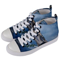 Wonderful Fantasy Women Women s Mid-top Canvas Sneakers by FantasyWorld7