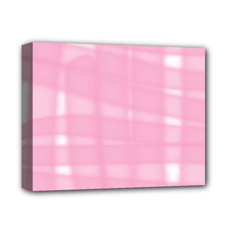 Pink Ribbon Deluxe Canvas 14  X 11  (stretched)