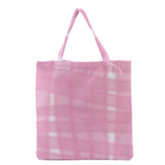 Pink Ribbon Grocery Tote Bag by snowwhitegirl