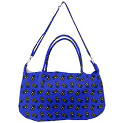 Daisy Royal Blue Removal Strap Handbag by snowwhitegirl