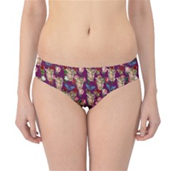 Angel Cherub Butterflies Magenta Hipster Bikini Bottoms