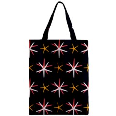 Sea Stars Pattern Sea Texture Zipper Classic Tote Bag