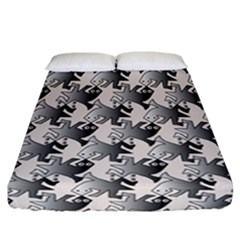 Seamless Tessellation Background Fitted Sheet (california King Size) by Vaneshart