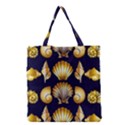 Snails See Shells Golden Grocery Tote Bag View1