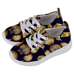 Snails See Shells Golden Kids  Lightweight Sports Shoes by Vaneshart