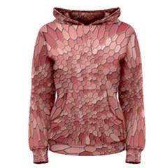 Texture Stained Glass Window Colors Women s Pullover Hoodie by Vaneshart