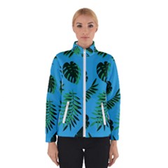 Tropical Leaves Nature Winter Jacket