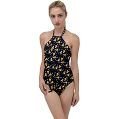 Abstract Pattern Go with the Flow One Piece Swimsuit