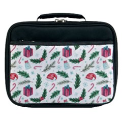 Christmas Background Lunch Bag by Vaneshart