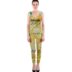 Texture Abstract Background Colors One Piece Catsuit