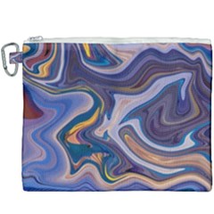 Liquid Marble Background Canvas Cosmetic Bag (xxxl) by Vaneshart