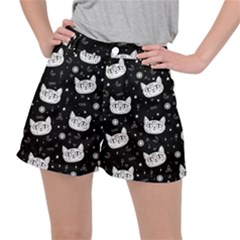 Gothic cat Ripstop Shorts