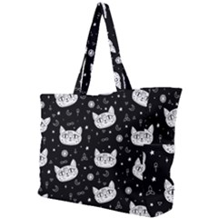 Gothic cat Simple Shoulder Bag