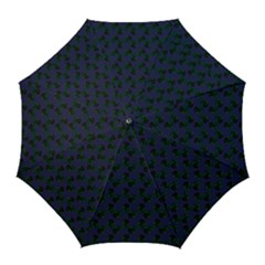 Black Rose Blue Golf Umbrellas