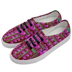 Jungle Flowers In The Orchid Jungle Ornate Women s Classic Low Top Sneakers by pepitasart