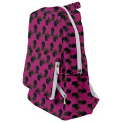 Black Rose Pink Travelers  Backpack by snowwhitegirl