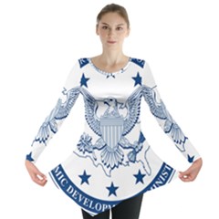 Seal Of Economic Development Administration Long Sleeve Tunic  by abbeyz71