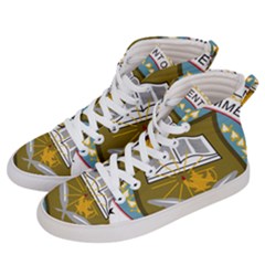 Seal Of United States Census Bureau Men s Hi-top Skate Sneakers by abbeyz71