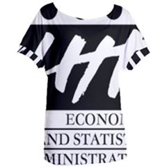 Logo Of Economics And Statistics Administration Women s Oversized Tee by abbeyz71