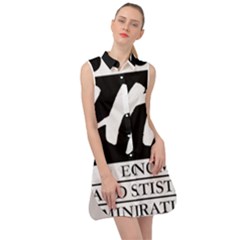 Logo Of Economics And Statistics Administration Sleeveless Shirt Dress by abbeyz71