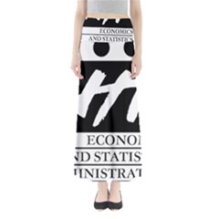 Logo Of Economics And Statistics Administration Full Length Maxi Skirt by abbeyz71
