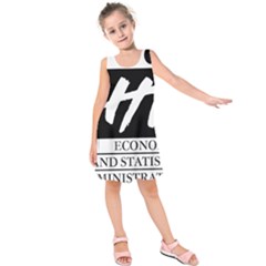Logo Of Economics And Statistics Administration Kids  Sleeveless Dress by abbeyz71