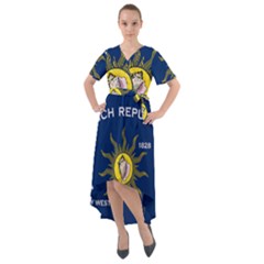 Flag Of Conch Republic Front Wrap High Low Dress by abbeyz71