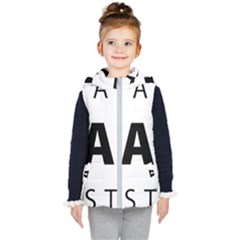Logo Of United States International Trade Administration  Kids  Hooded Puffer Vest by abbeyz71
