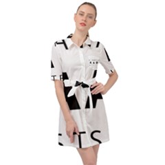 Logo Of United States International Trade Administration  Belted Shirt Dress by abbeyz71