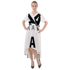 Logo Of United States International Trade Administration  Front Wrap High Low Dress