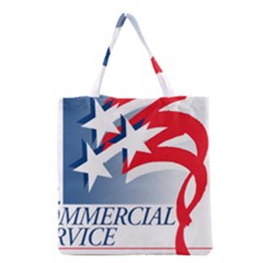 Logo Of United States Commercial Service  Grocery Tote Bag by abbeyz71