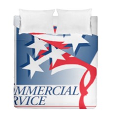 Logo Of United States Commercial Service  Duvet Cover Double Side (full/ Double Size) by abbeyz71