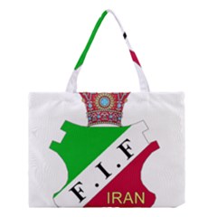 Pre 1979 Logo Of Iran Football Federation Medium Tote Bag by abbeyz71