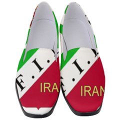 Pre 1979 Logo Of Iran Football Federation Women s Classic Loafer Heels by abbeyz71