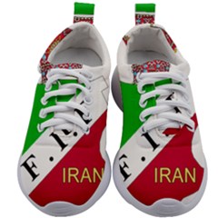 Pre 1979 Logo Of Iran Football Federation Kids Athletic Shoes by abbeyz71