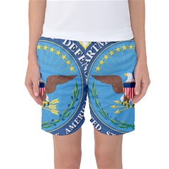 Seal Of United States Department Of Defense Women s Basketball Shorts by abbeyz71