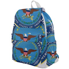 Seal Of United States Department Of Defense Top Flap Backpack by abbeyz71