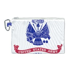 Flag Of United States Department Of Army  Canvas Cosmetic Bag (large) by abbeyz71