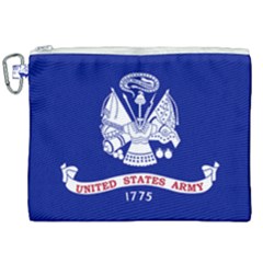 Field Flag Of United States Department Of Army Canvas Cosmetic Bag (xxl) by abbeyz71