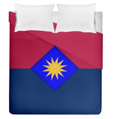 Flag Of United States Army 40th Infantry Division Duvet Cover Double Side (queen Size) by abbeyz71