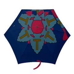 Flag Of United States Army 36th Infantry Division Mini Folding Umbrellas by abbeyz71
