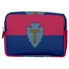 Flag Of United States Army 36th Infantry Division Make Up Pouch (medium) by abbeyz71
