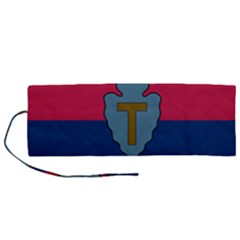 Flag Of United States Army 36th Infantry Division Roll Up Canvas Pencil Holder (m) by abbeyz71