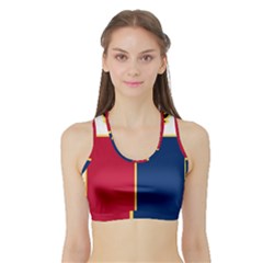 Coat Of Arms Of Texas Army National Guard Sports Bra With Border by abbeyz71