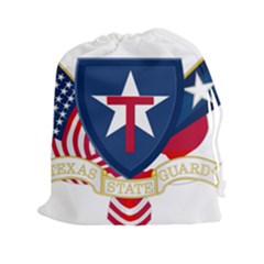 Logo Of Texas State Guard Drawstring Pouch (2xl) by abbeyz71