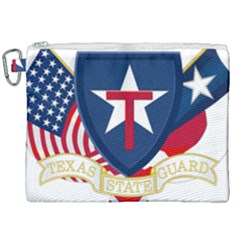 Logo Of Texas State Guard Canvas Cosmetic Bag (xxl) by abbeyz71