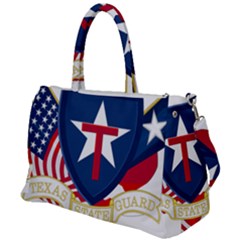 Logo Of Texas State Guard Duffel Travel Bag by abbeyz71