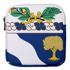 Coat Of Arms Of United States Army 143rd Infantry Regiment Mini Square Pouch by abbeyz71