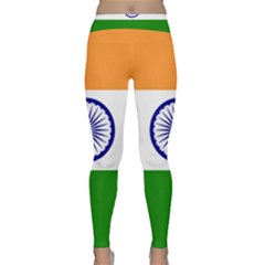 Flag Of India Classic Yoga Leggings by abbeyz71