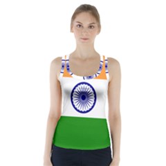 Flag Of India Racer Back Sports Top by abbeyz71